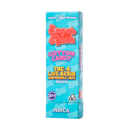 Sugar Rush THC-A Live Resin Disposable 1G