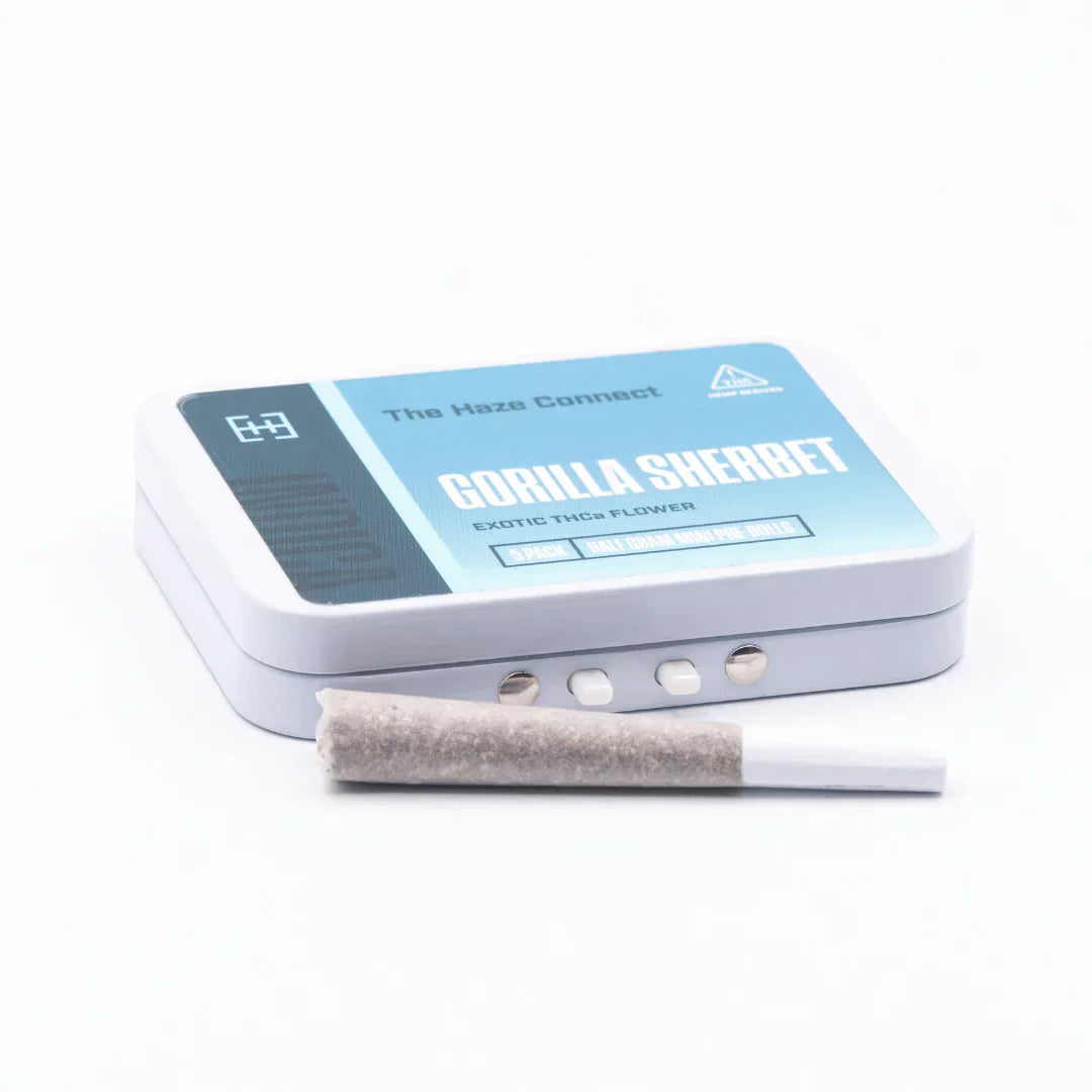 The Haze Connect Mini THCA Pre Rolls 5ct